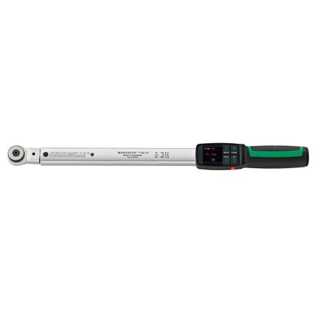 STAHLWILLE TOOLS MANOSKOP tightening angle torque wrench w.reversible ratchet 10-100 N·m sq drive 1/2 96501010